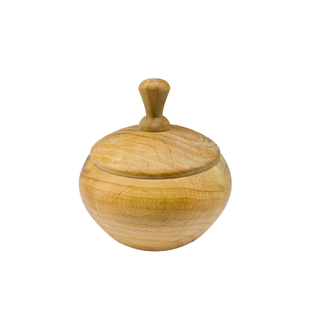 قندان بامبو مدل گرد